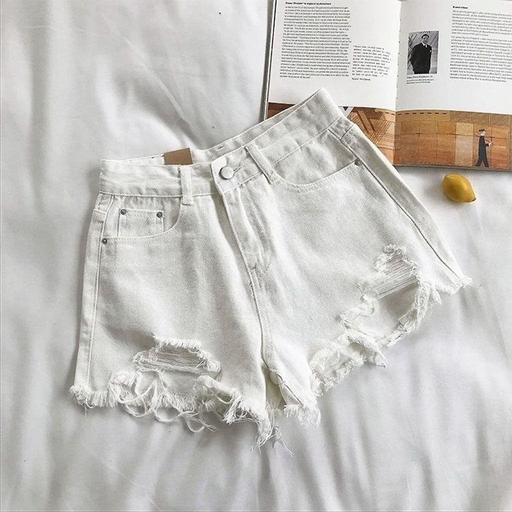 short jeans branco